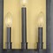 Maxim Lighting Manchester 3-Light Large Outdoor Wall Sconce 30756CLBK - alternate 2
